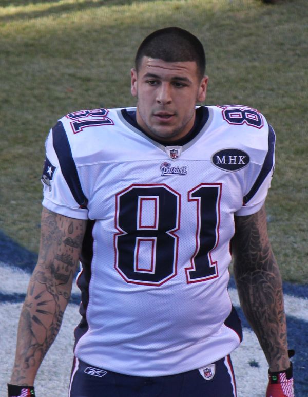 Portrait de Aaron Hernandez