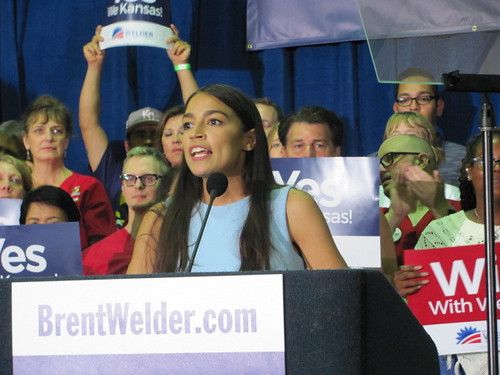 Portrait de Alexandria Ocasio-Cortez