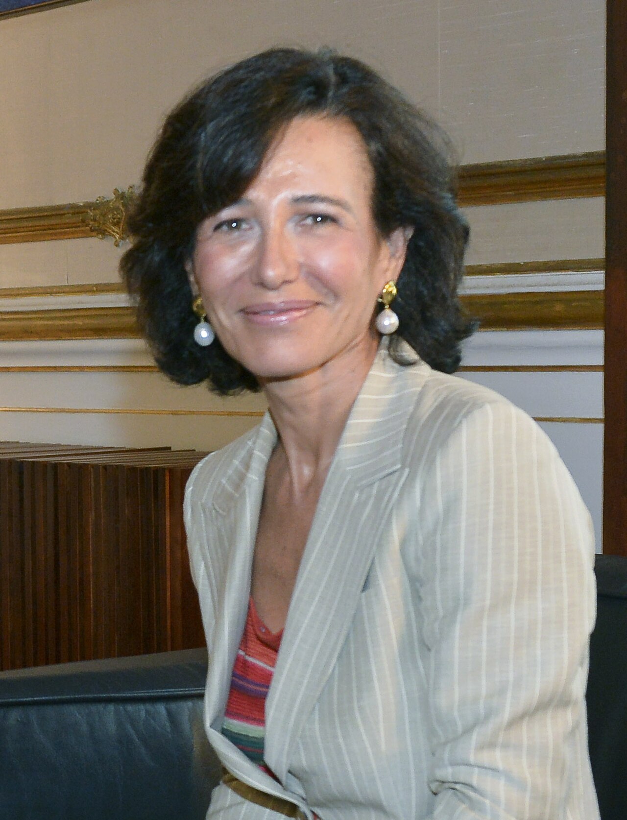 Portrait of Ana Botín