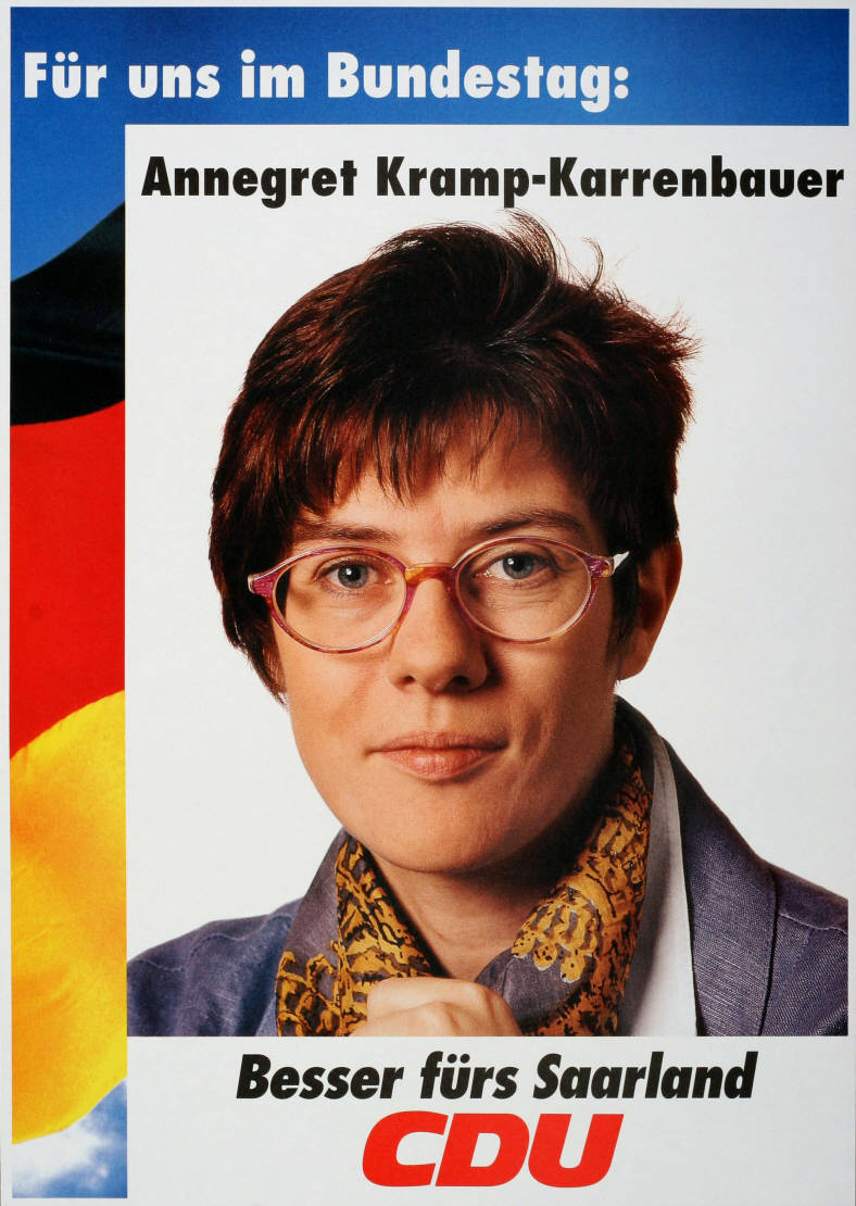 Portrait de Annegret Kramp-Karrenbauer