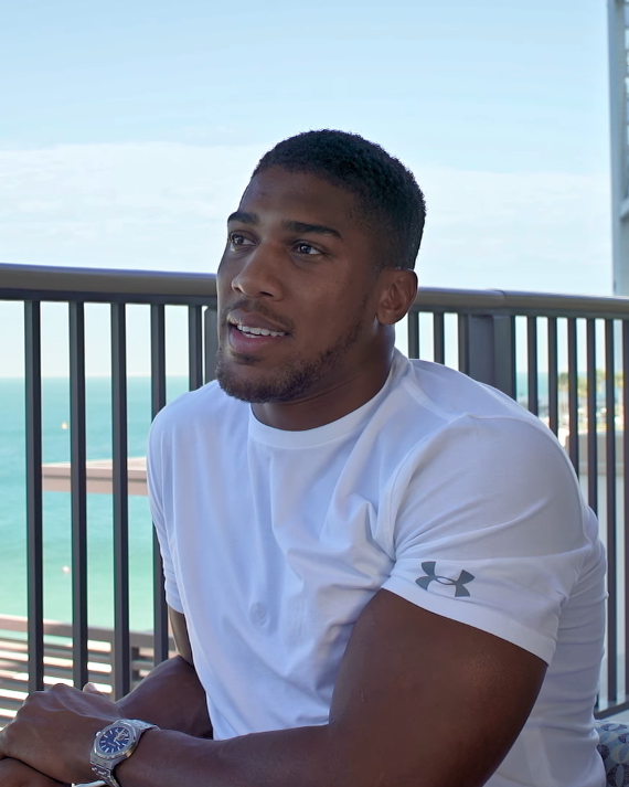 Portrait de Anthony Joshua