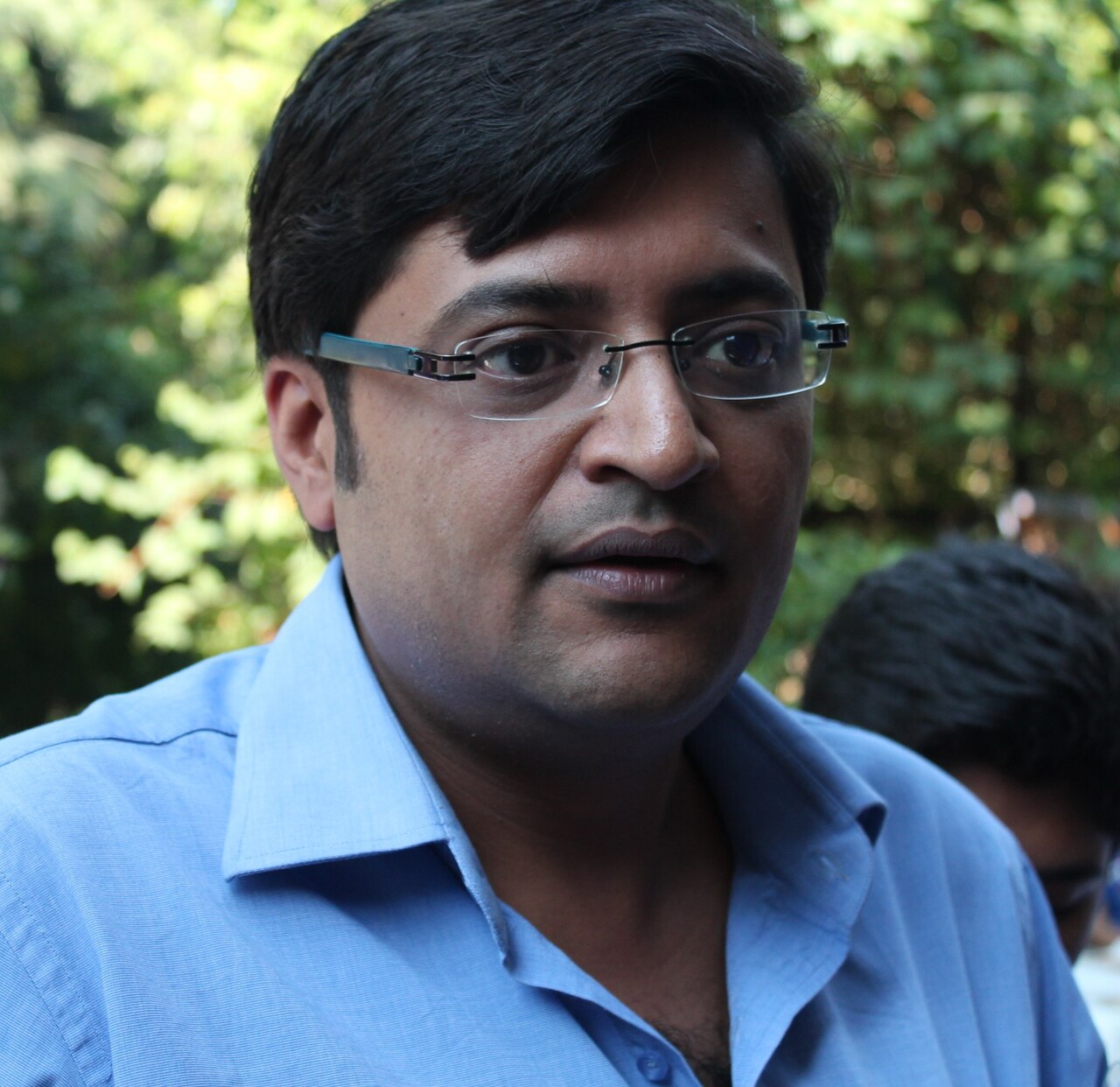 Portrait of Arnab Goswami