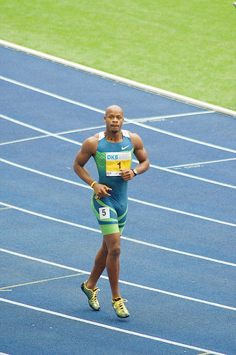 Portrait of Asafa Powell