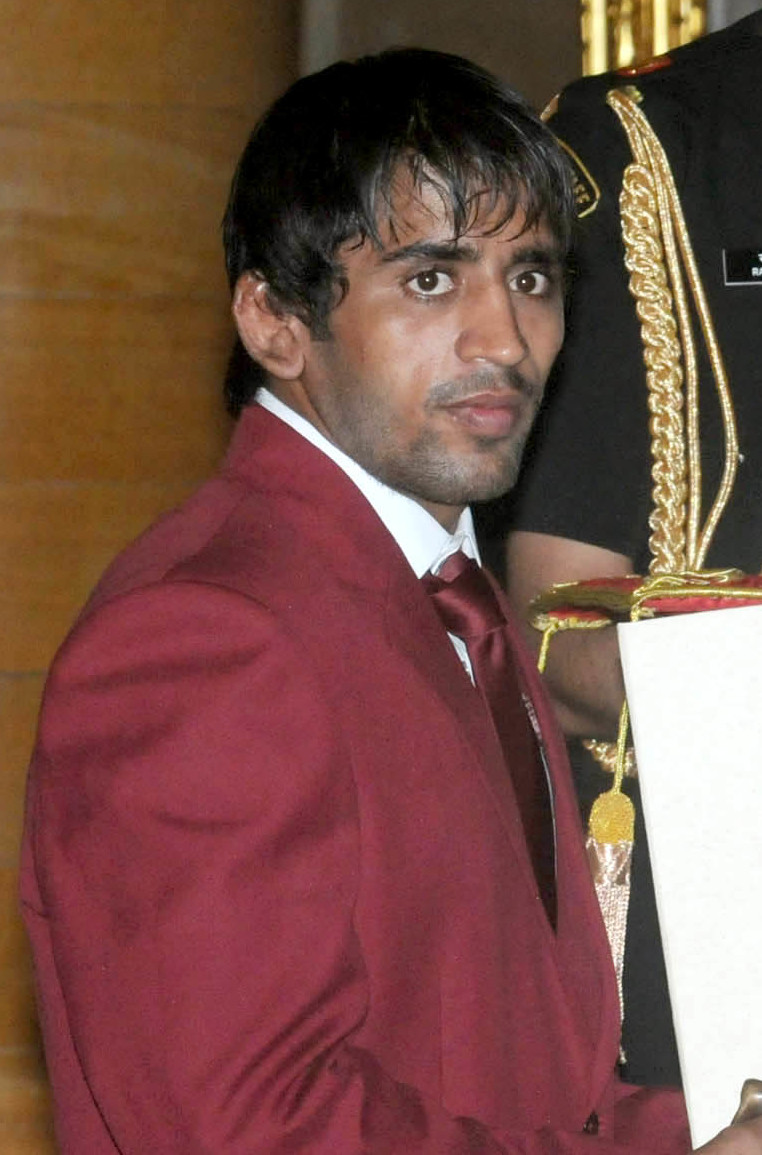 Portrait de Bajrang Punia