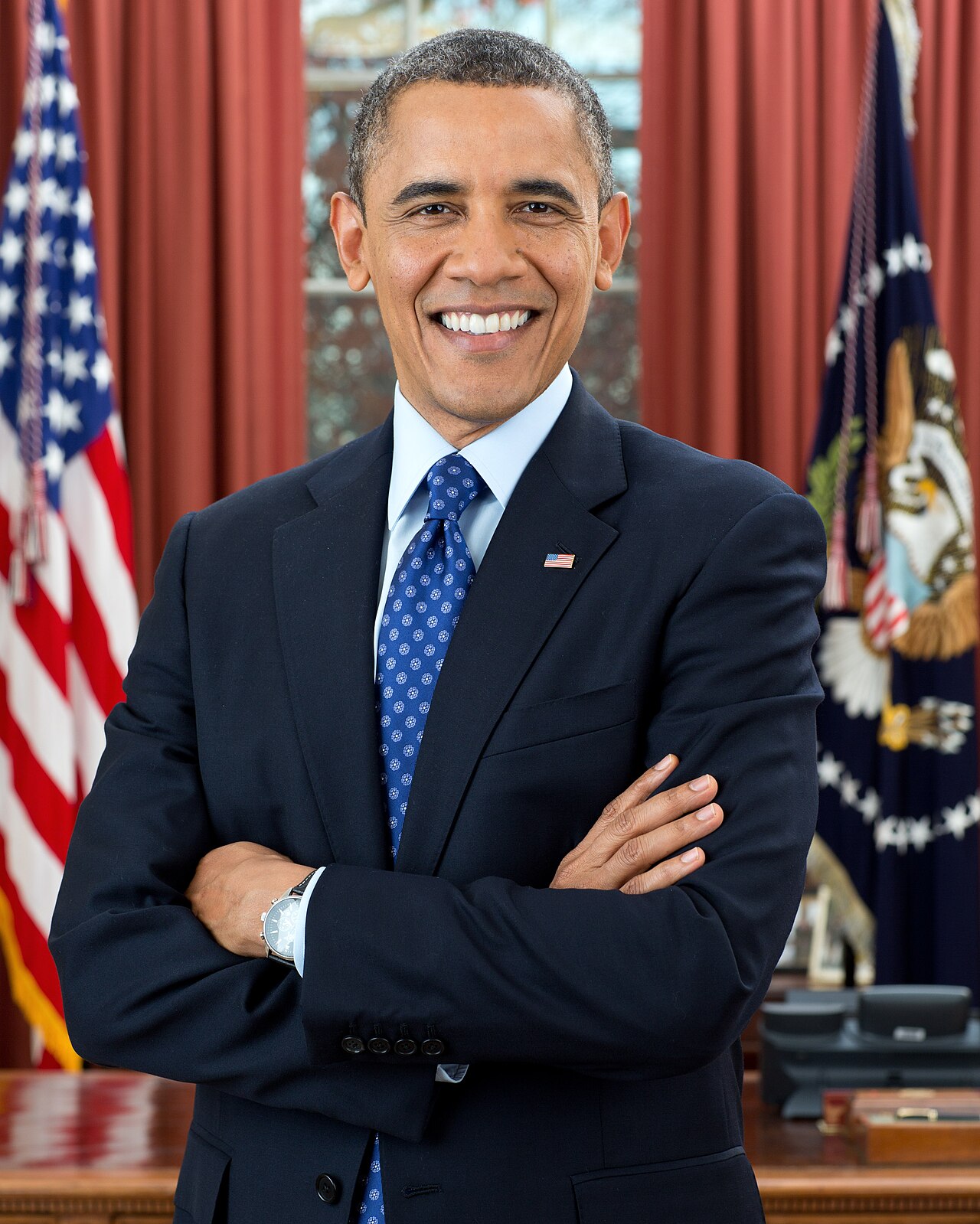 Portrait de Barack Obama