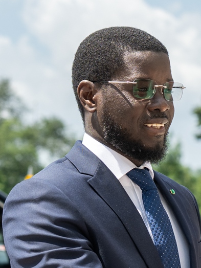 Portrait de Bassirou Diomaye Faye
