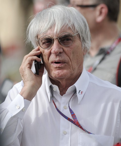 Portrait of Bernie Ecclestone