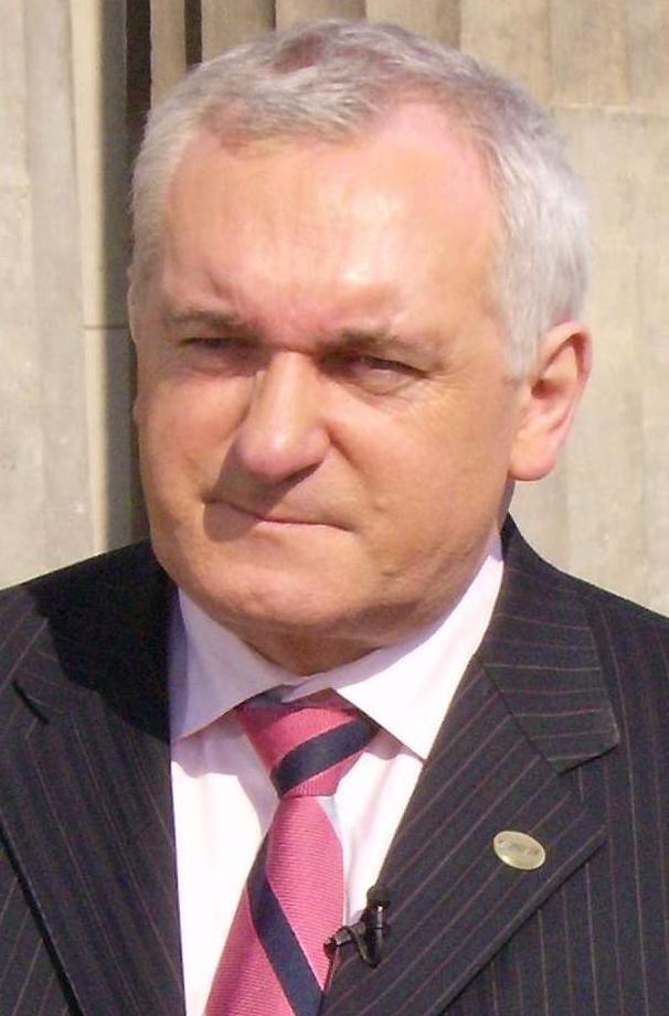 Portrait de Bertie Ahern