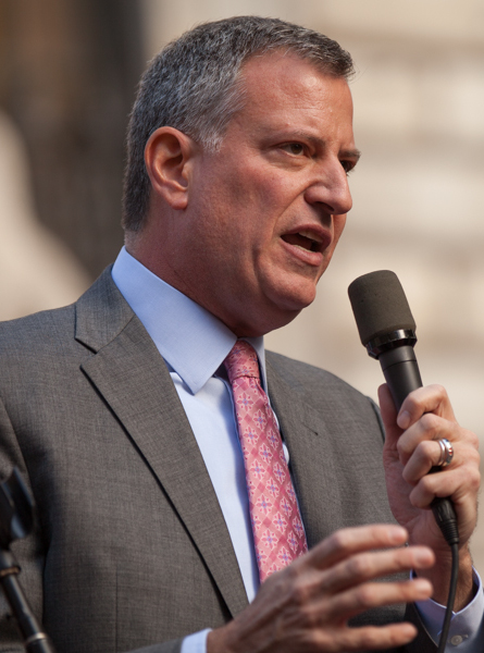 Portrait of Bill de Blasio