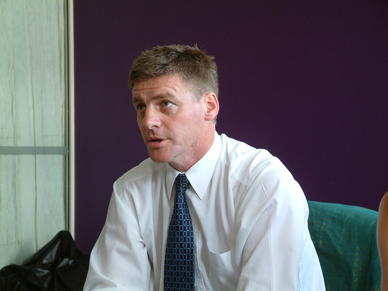 Portrait of Bill English