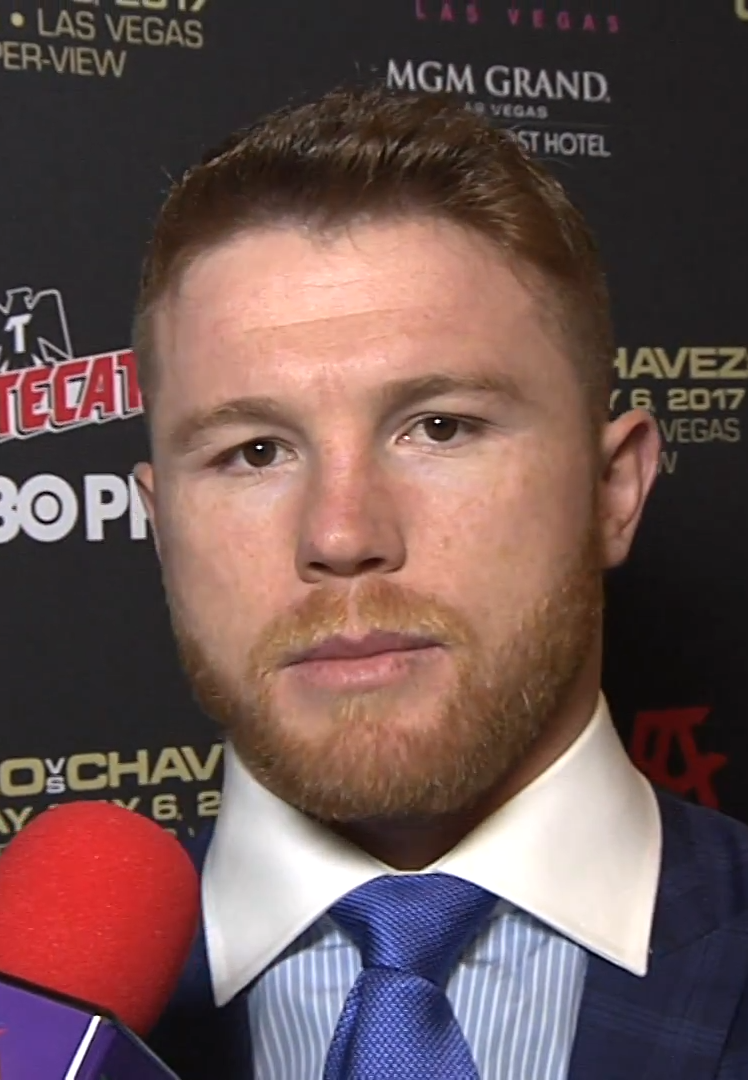 Portrait of Canelo Álvarez