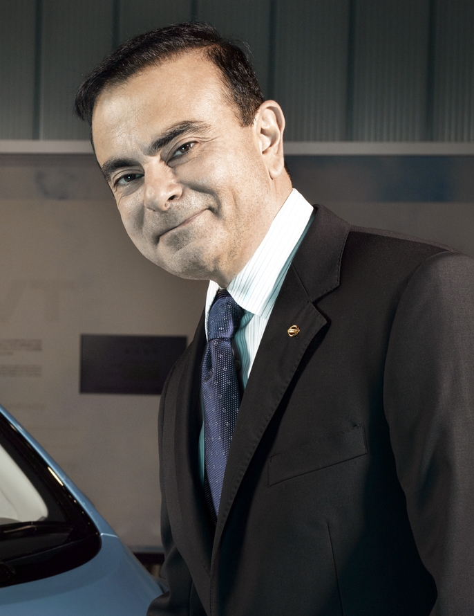 Portrait of Carlos Ghosn