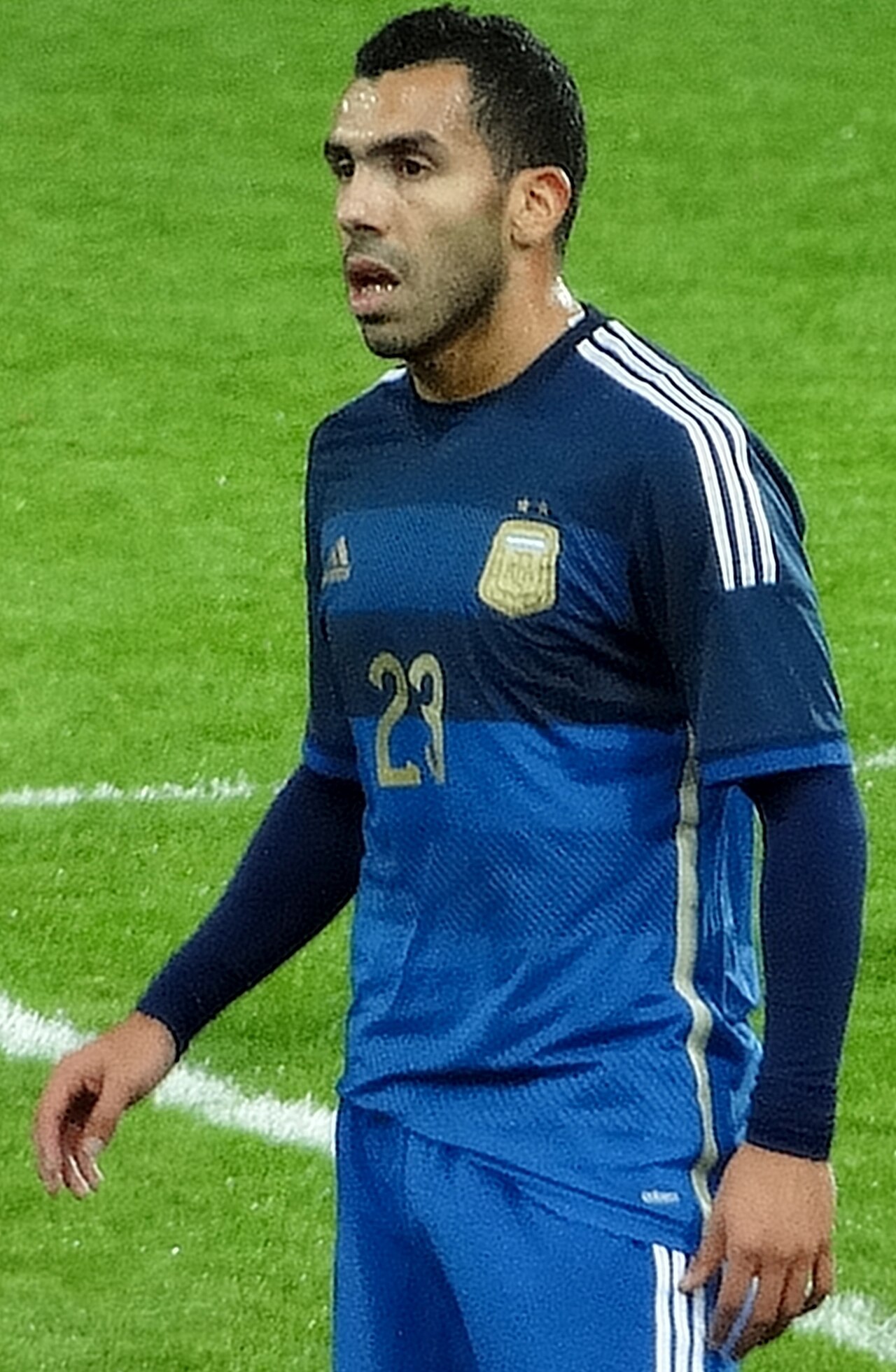 Portrait de Carlos Tevez