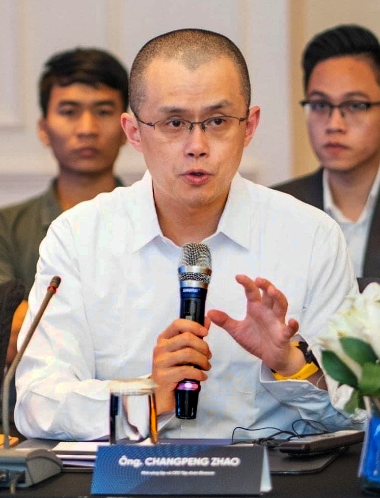 Portrait de Changpeng Zhao