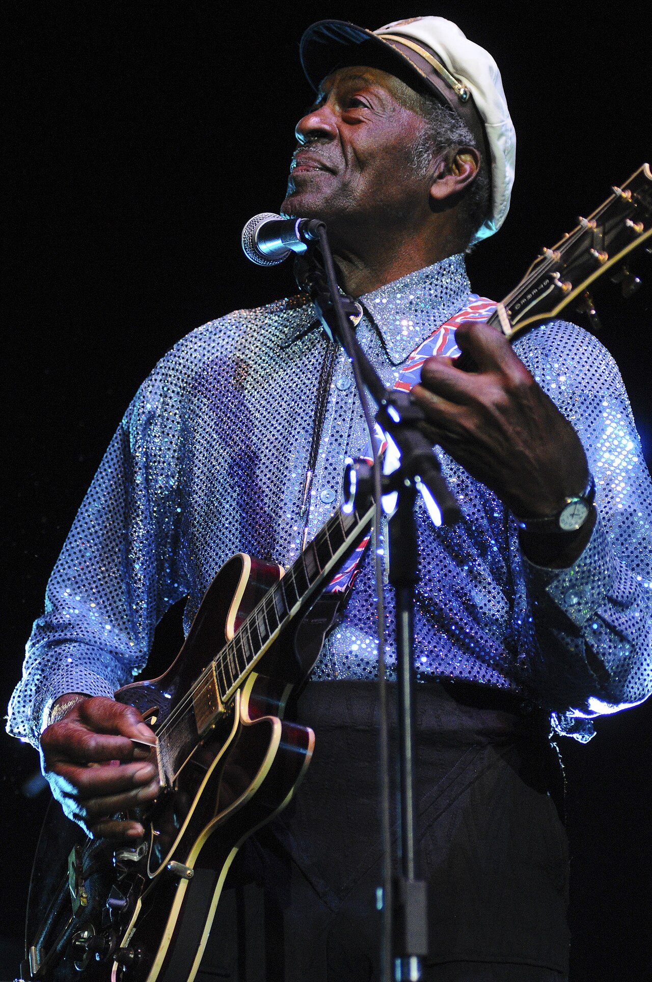 Portrait of Chuck Berry