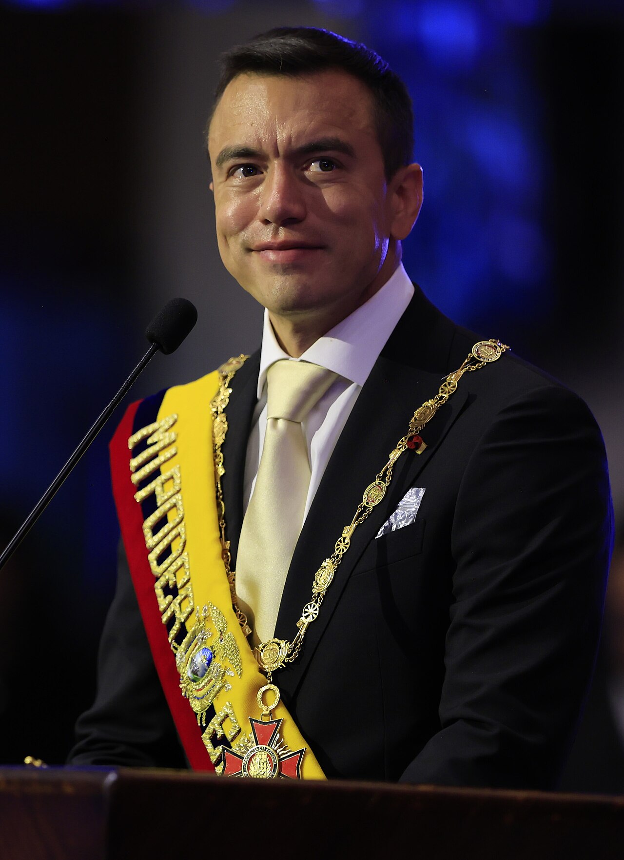 Portrait de Daniel Noboa