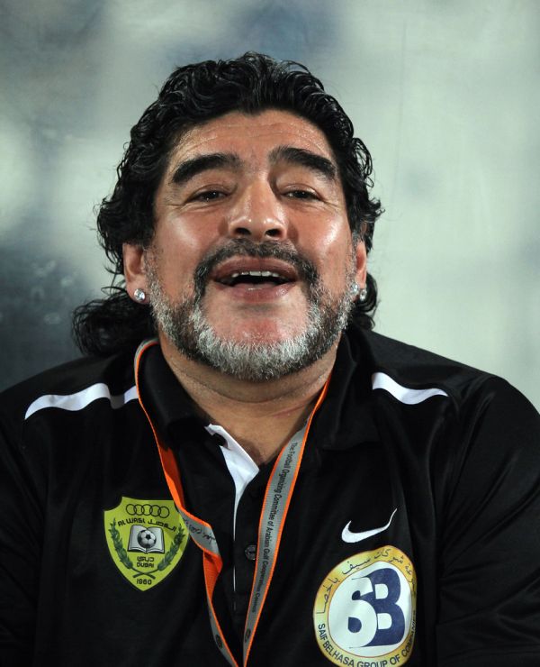Portrait de Diego Maradona