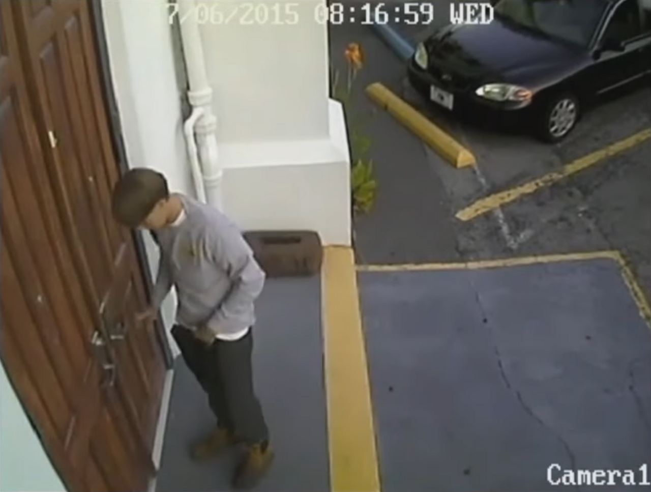Portrait of Dylann Roof