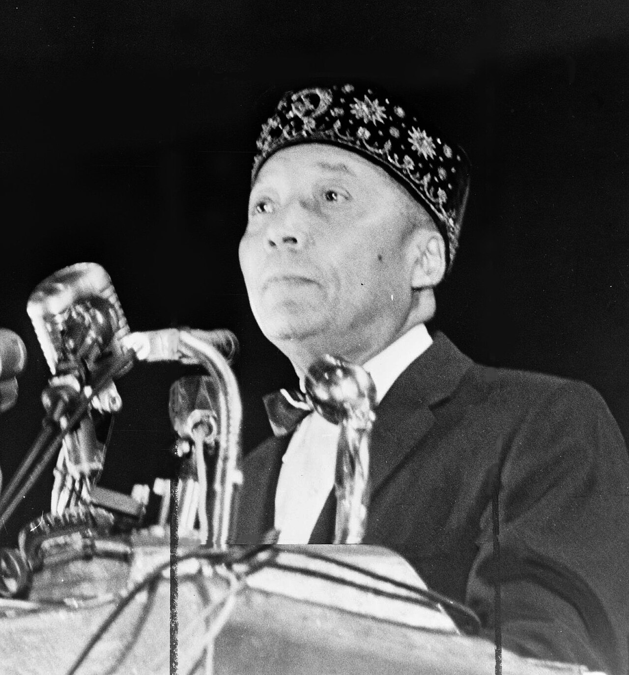 Portrait de Elijah Muhammad