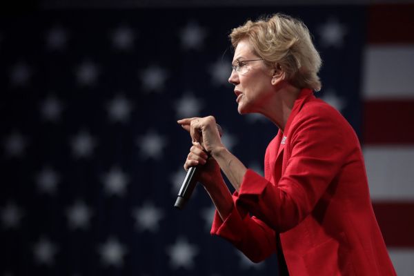 Portrait de Elizabeth Warren