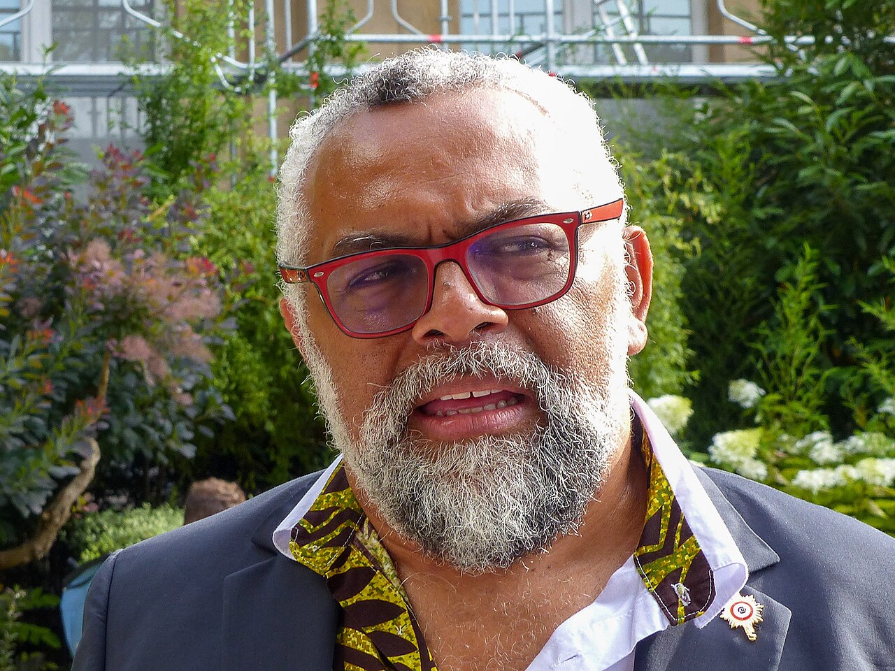 Portrait de Emmanuel Tjibaou