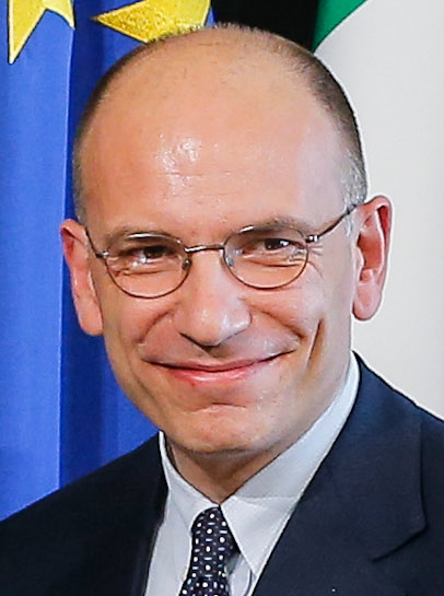 Portrait of Enrico Letta