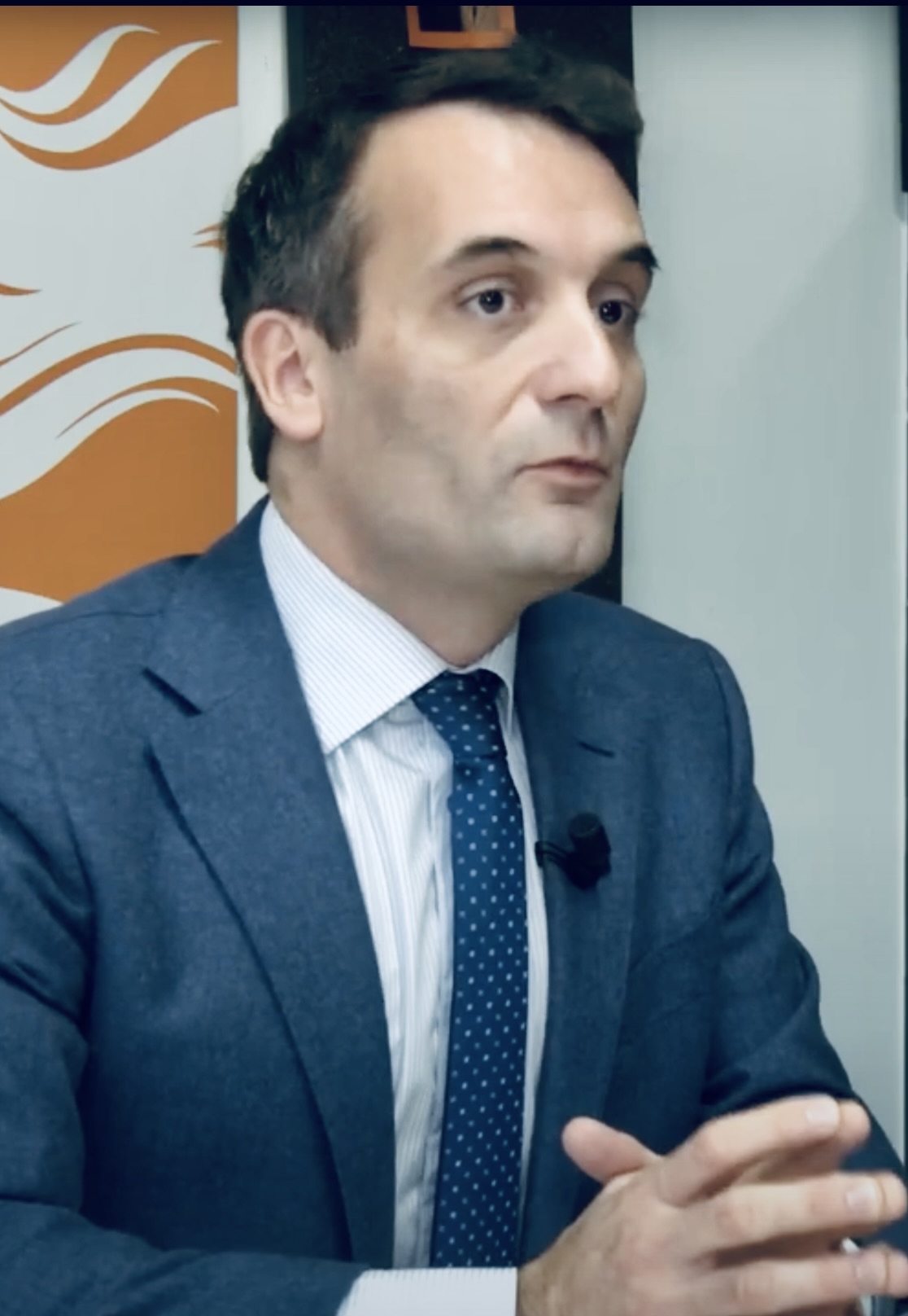 Portrait of Florian Philippot