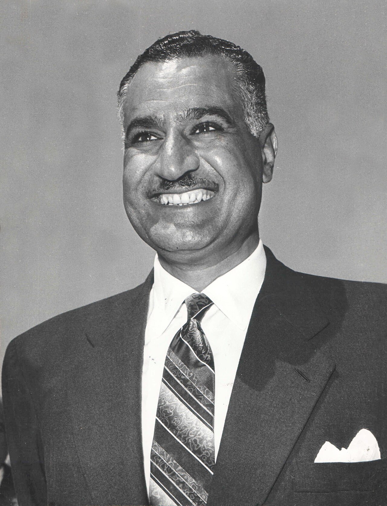 Portrait of Gamal Abdel Nasser