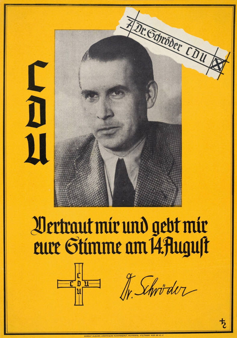 Portrait of Gerhard Schröder