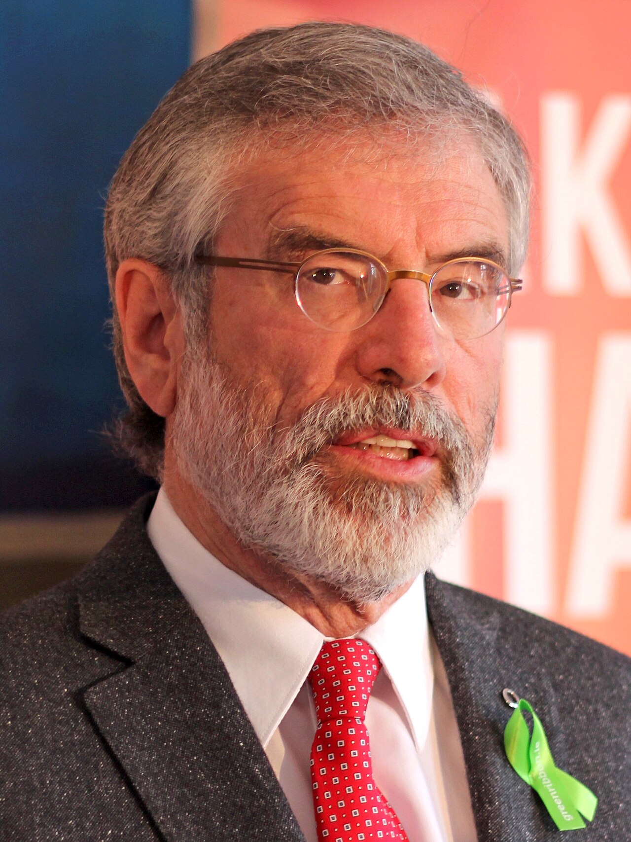 Portrait of Gerry Adams