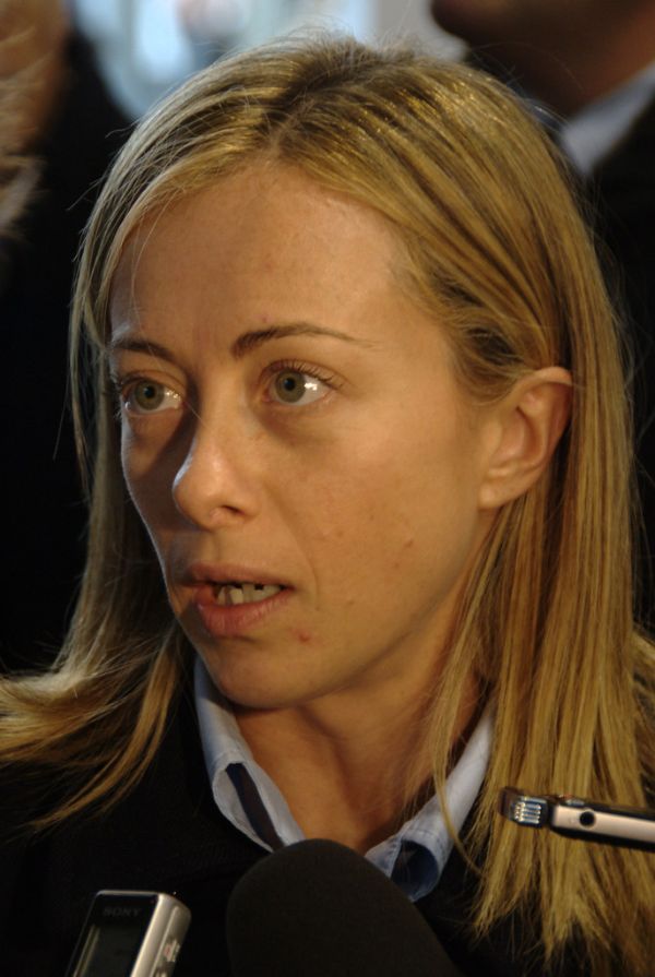 Portrait de Giorgia Meloni