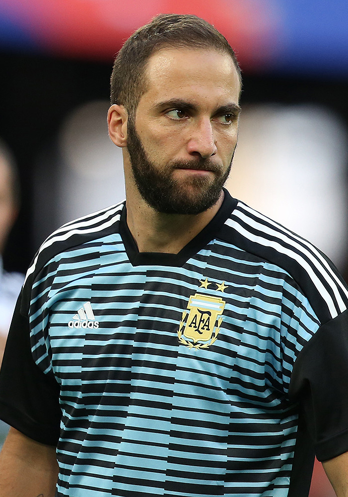 Portrait of Gonzalo Higuaín