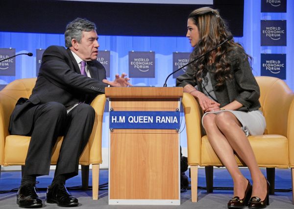 Portrait of Gordon Brown