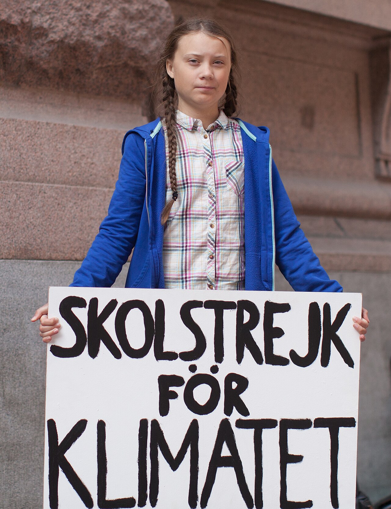 Portrait de Greta Thunberg