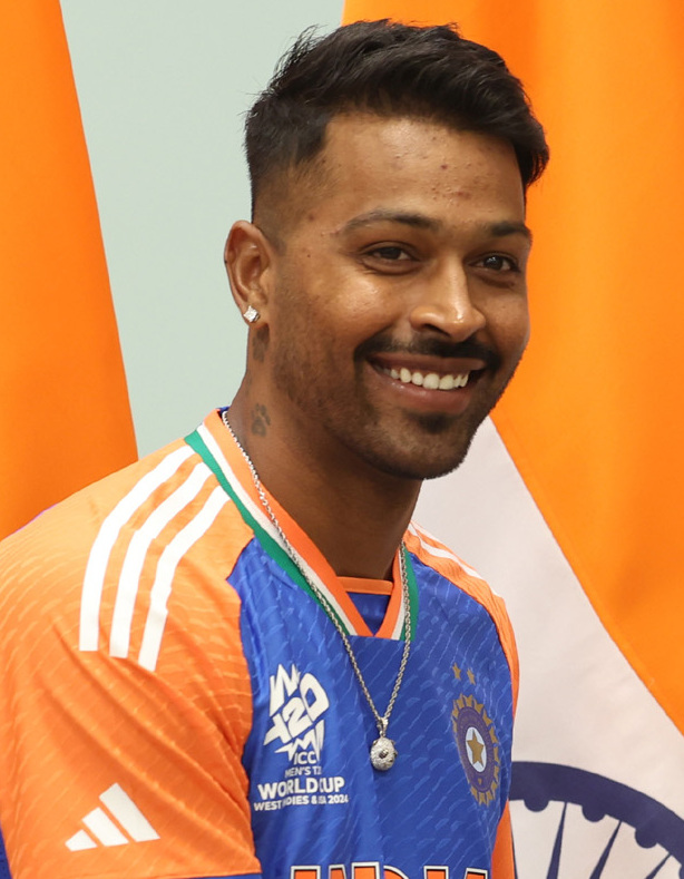 Portrait of Hardik Pandya