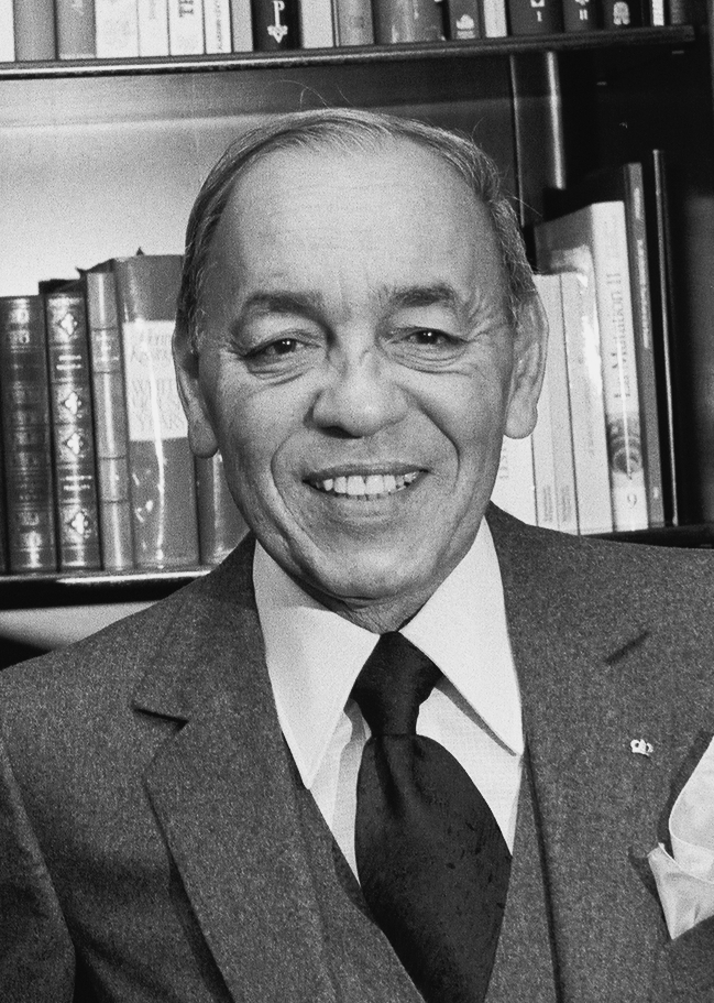 Portrait de Hassan II