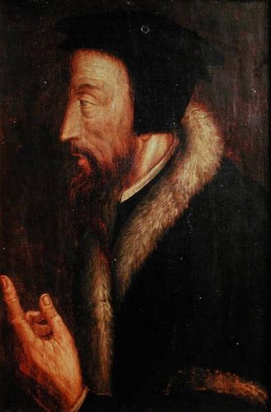 Portrait of John Calvin