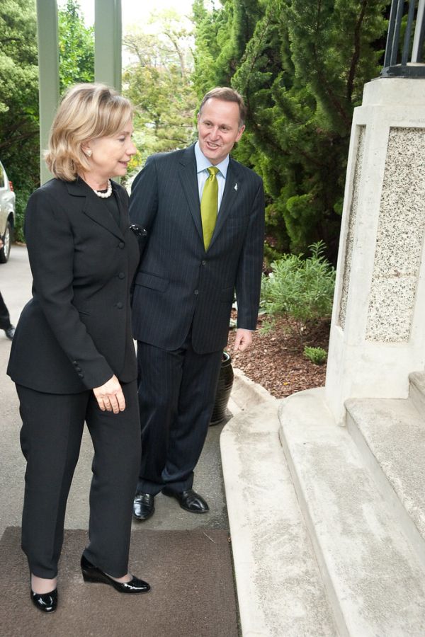 Portrait de John Key