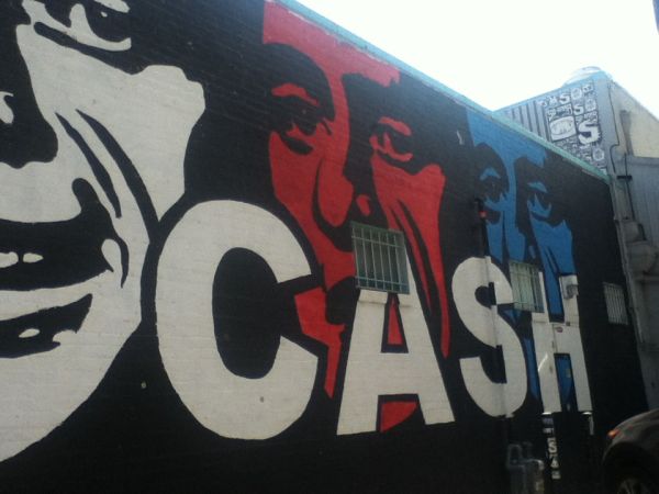 Portrait of Johnny Cash