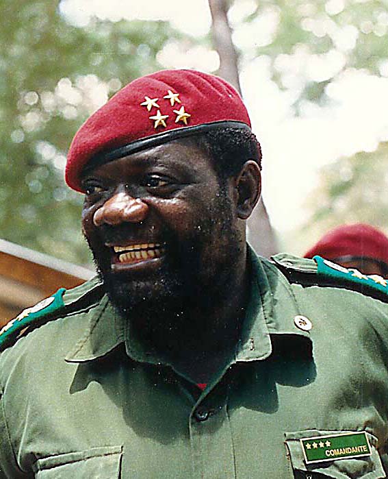 Portrait of Jonas Savimbi