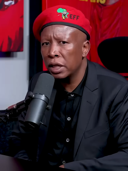 Portrait of Julius Malema