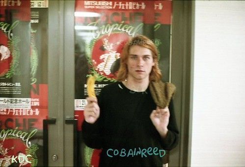 Portrait de Kurt Cobain