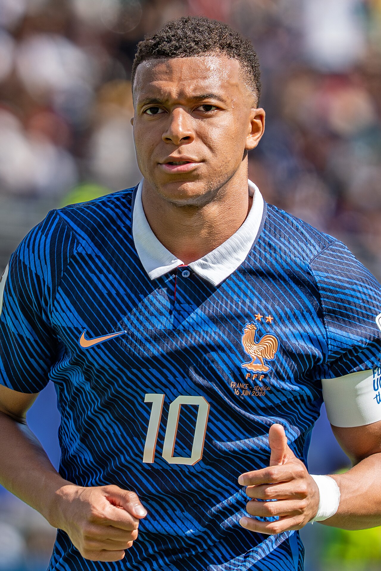 Portrait de Kylian Mbappé