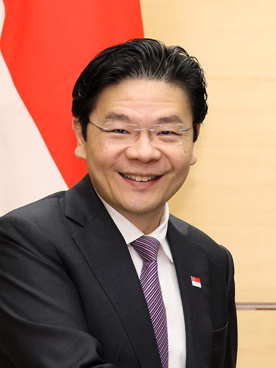 Portrait of Lawrence Wong