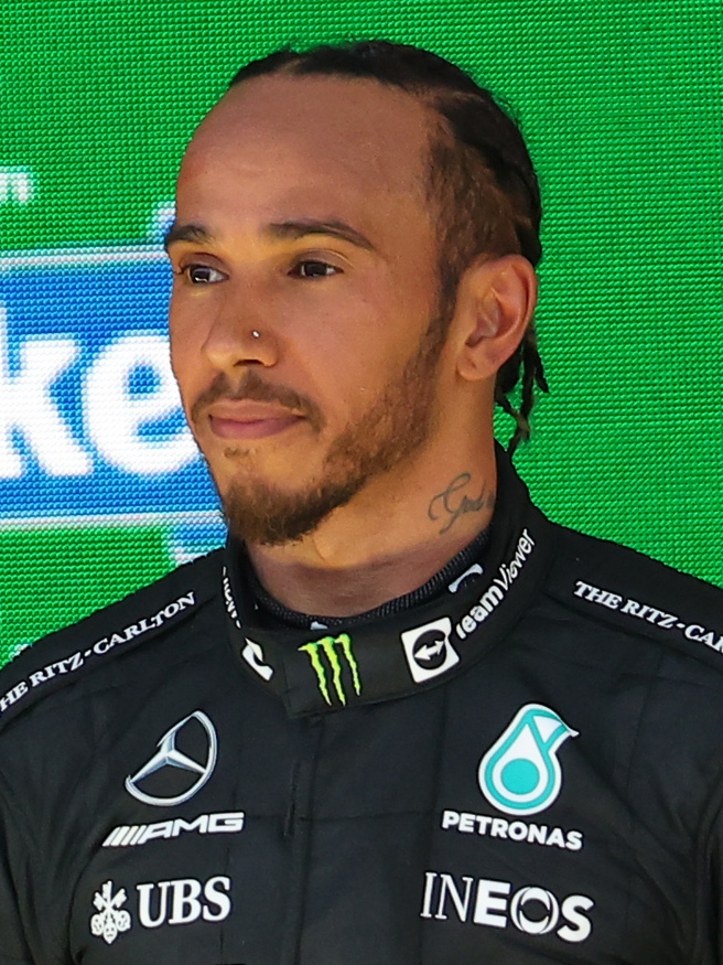 Portrait de Lewis Hamilton