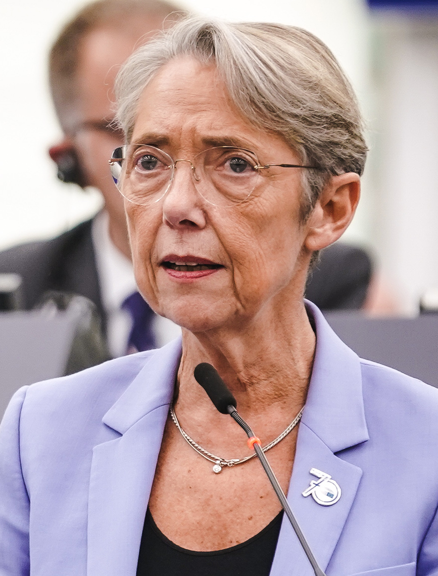 Portrait of Élisabeth Borne