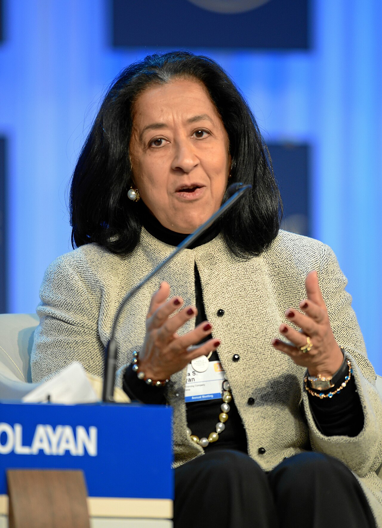 Portrait de Lubna Olayan