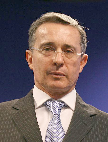 Portrait of Álvaro Uribe