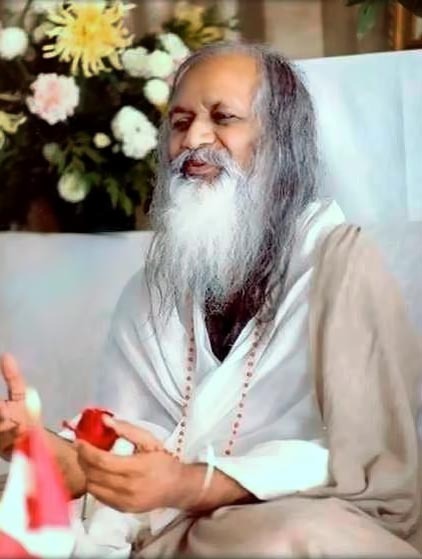 Portrait de Maharishi Mahesh Yogi