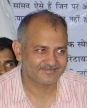 Portrait de Manish Sisodia